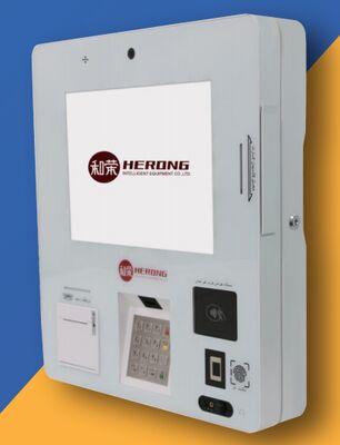 ক্যাশলেস KIOSK-K06W ব্যবহারকারী-বান্ধব উচ্চ বুদ্ধিমান
