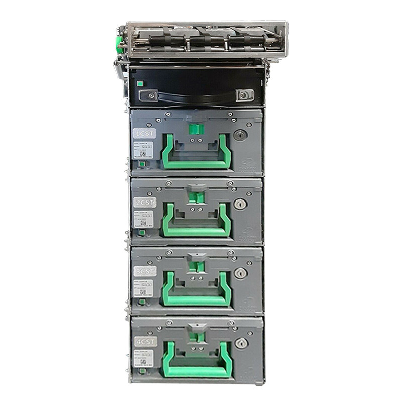 4+1 ক্যাসেট ATM খুচরা যন্ত্রাংশ Nixdorf Wincor 2050XE Dispenser CMD-V4 01750109659 আবাসন সহ