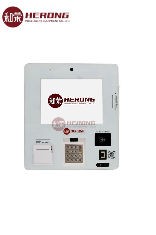 ক্যাশলেস KIOSK-K06W ব্যবহারকারী-বান্ধব উচ্চ বুদ্ধিমান